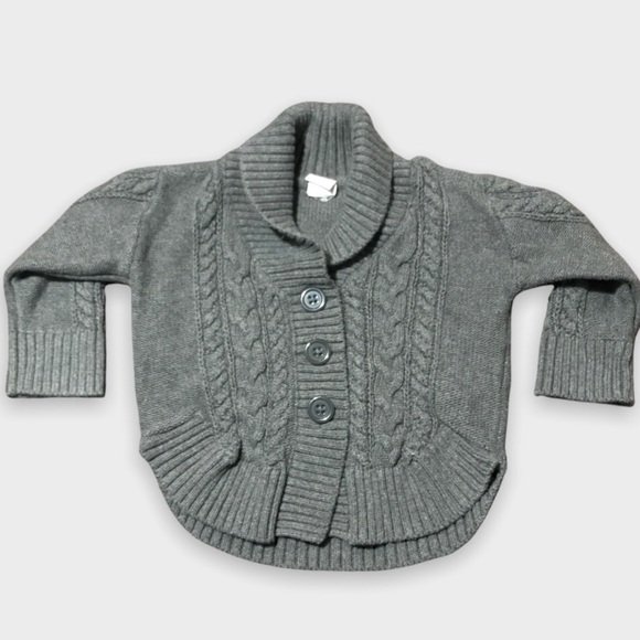Baby  Gap Gray Knitted Jacket - Picture 1 of 4
